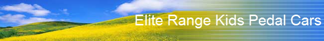 Elite Range Kids Pedal Cars