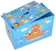 noah's ark wooden toy box