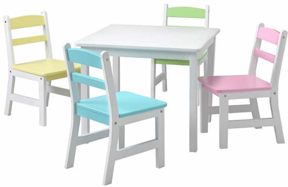 kids wooden furniture for the nursery or bedroom
